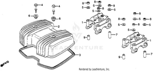 Cylinder Head Cover Schematic