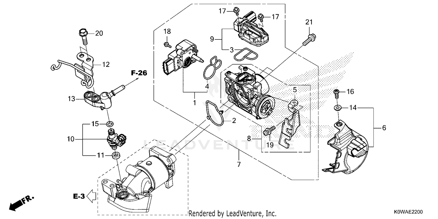 THROTTLE BODY@FUEL       INJECTOR