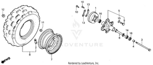 Front Wheel Schematic