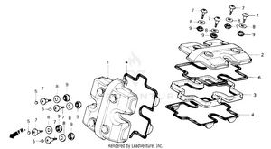 Cylinder Head Cover Schematic