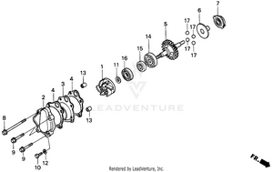 Water Pump 90-91 Schematic