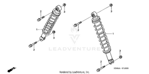 Front Shock Absorber Schematic