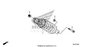 Rear Shock Absorber Schematic