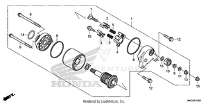 Starting Motor Schematic