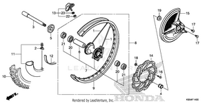 Front Wheel Schematic