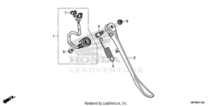 Side Stand Schematic