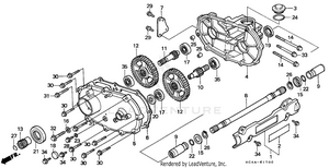 Trx300fwdriveshaft (trx300fw) Schematic