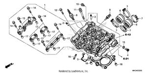 Cylinder Head Schematic