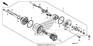 Starter Motor ('08-'09) Schematic