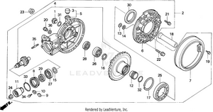 Final Driven Gear Schematic
