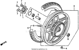 Rear Wheel Schematic