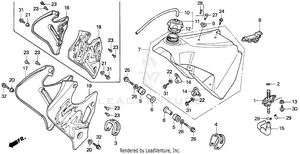 Fuel Tank 93-97 Schematic