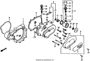 Left Cover Spacer + Sub-trans Cover Schematic