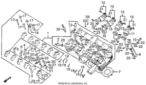 Cylinder Head Schematic