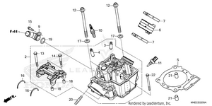 Cylinder Head Schematic