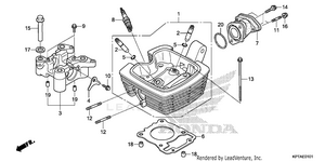 Cylinder Head Schematic