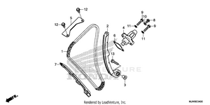Cam Chain@tensioner Schematic