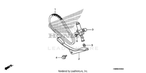 Cam Chain + Tensioner Schematic