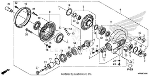 Final Driven Gear Schematic