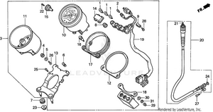 Vt1100c2speedometer 95-97 Schematic