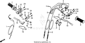 Control Levers + Switches + Cales Schematic