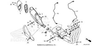 Exhaust Muffler Schematic