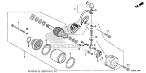 Starter Motor Schematic