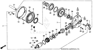 Final Driven Gear Schematic