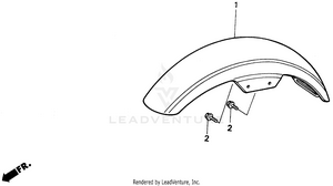 Front Fender Schematic