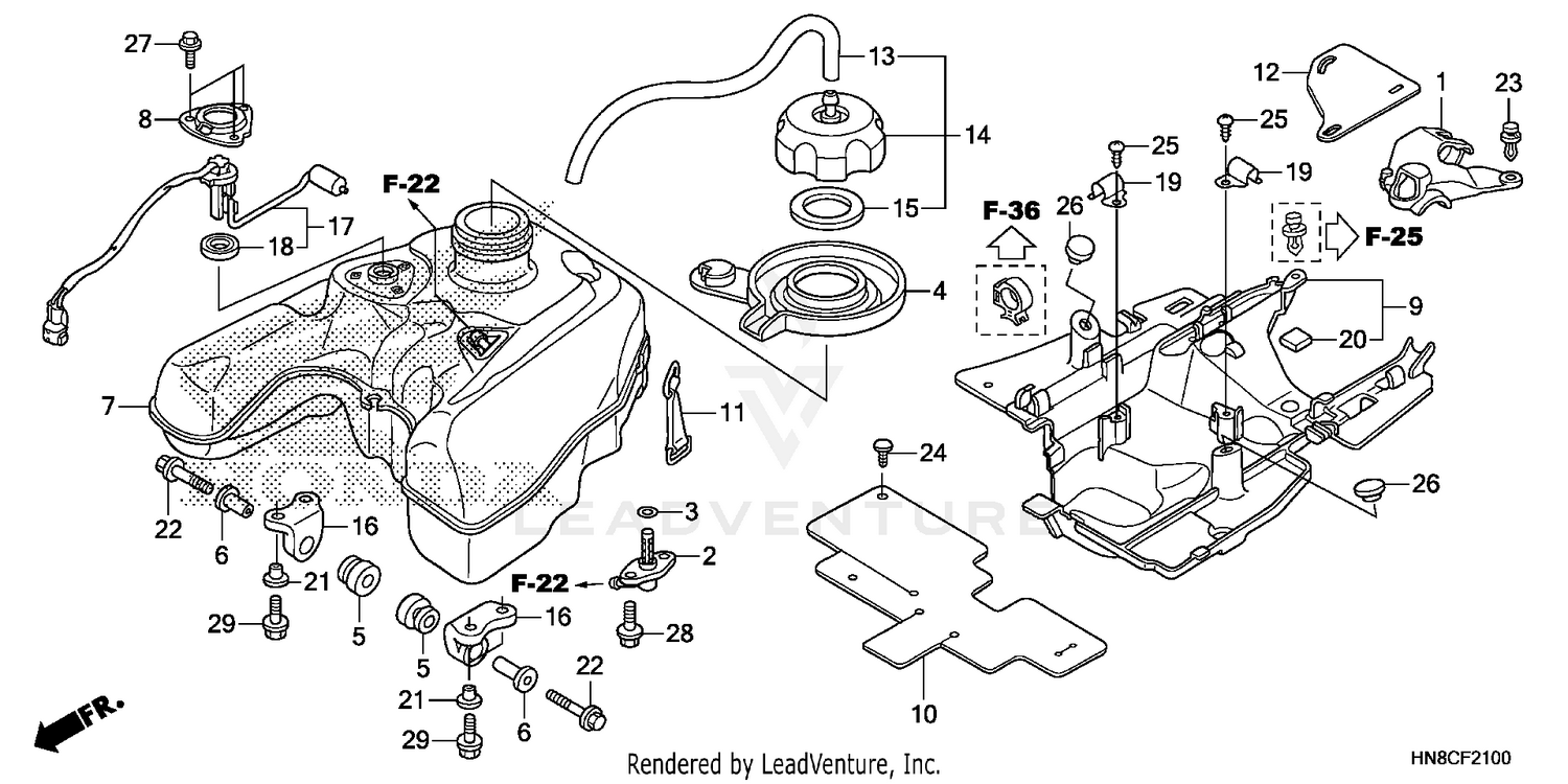 Assembly diagram