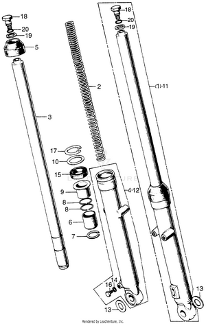 Front Fork Schematic