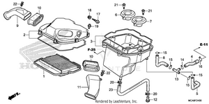Air Cleaner Schematic
