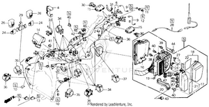 Wire Harness Except I Schematic