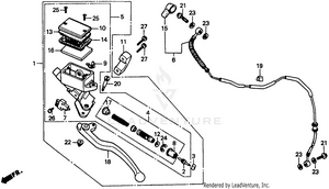 Clutch Master Cylinder Schematic