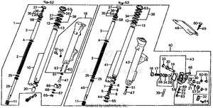 Front Shock Absorber Schematic