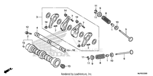 Camshaft@valve Schematic
