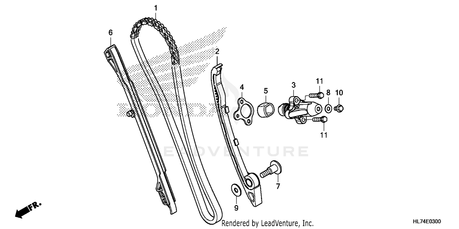 CAM CHAIN@TENSIONER