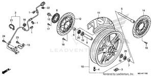 Front Wheel Schematic