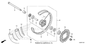 Front Wheel Schematic