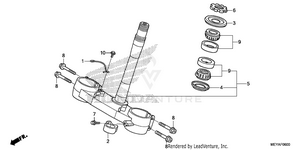 Steering Stem Schematic