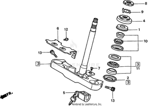 Steering Stem Schematic