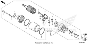 Starting Motor Schematic