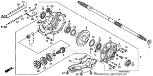 Final Driven Gear Schematic