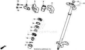 Steering Shaft Schematic