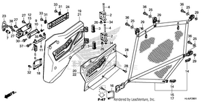 Rear Door Schematic