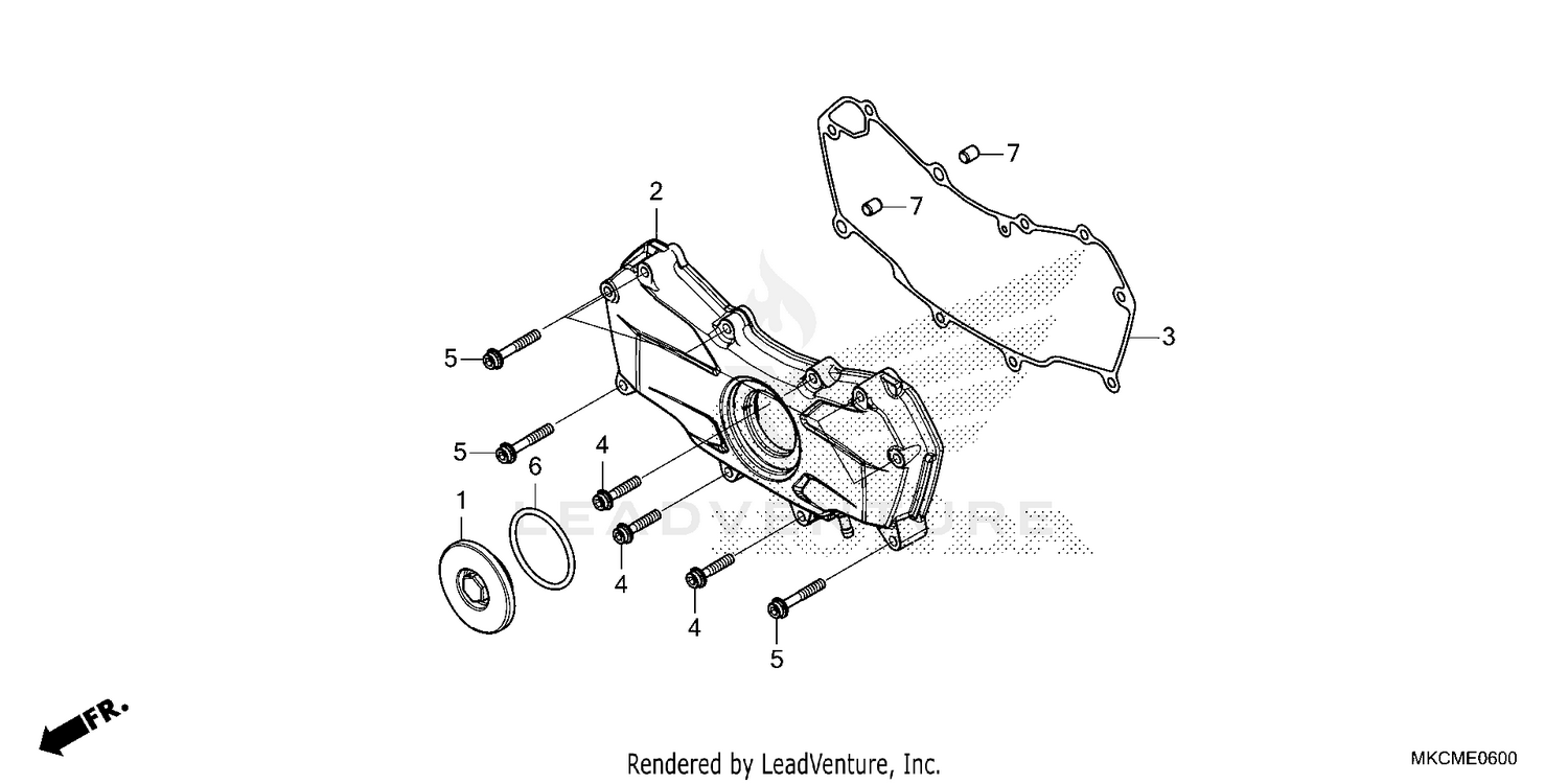 FRONT ENGINE COVER