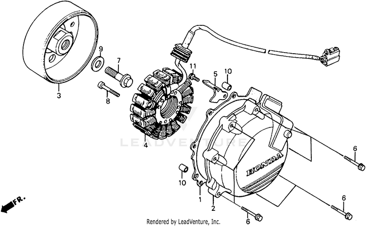 1994 Honda RC45 RVF750 OEM Parts