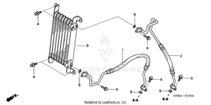 Oil Cooler Schematic