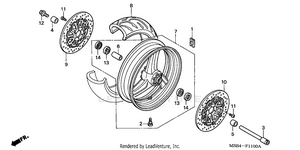 Front Wheel Schematic