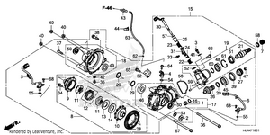 Front Final Gear (2) Schematic